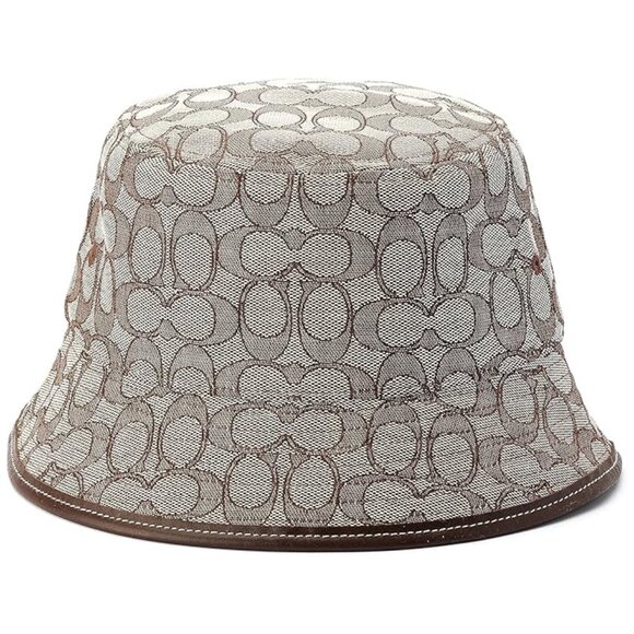 NWT Coach Women's Signature C Jacquard Bucket Hat - Picture 1 of 3